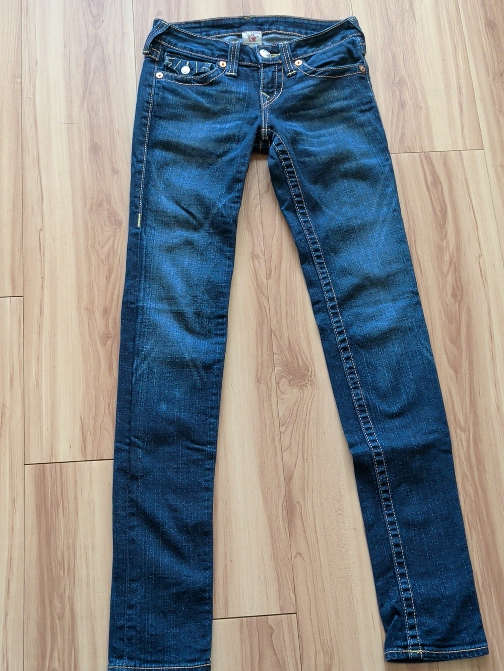 Slim Dark Blue Women's True Religion Jeans Like New